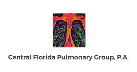 Central florida pulmonary group - Central Florida Pulmonary Group is a Group Practice with 1 Location. Currently Central Florida Pulmonary Group's 35 physicians cover 11 specialty areas of medicine. Mon8:00 am - 5:00 pm....